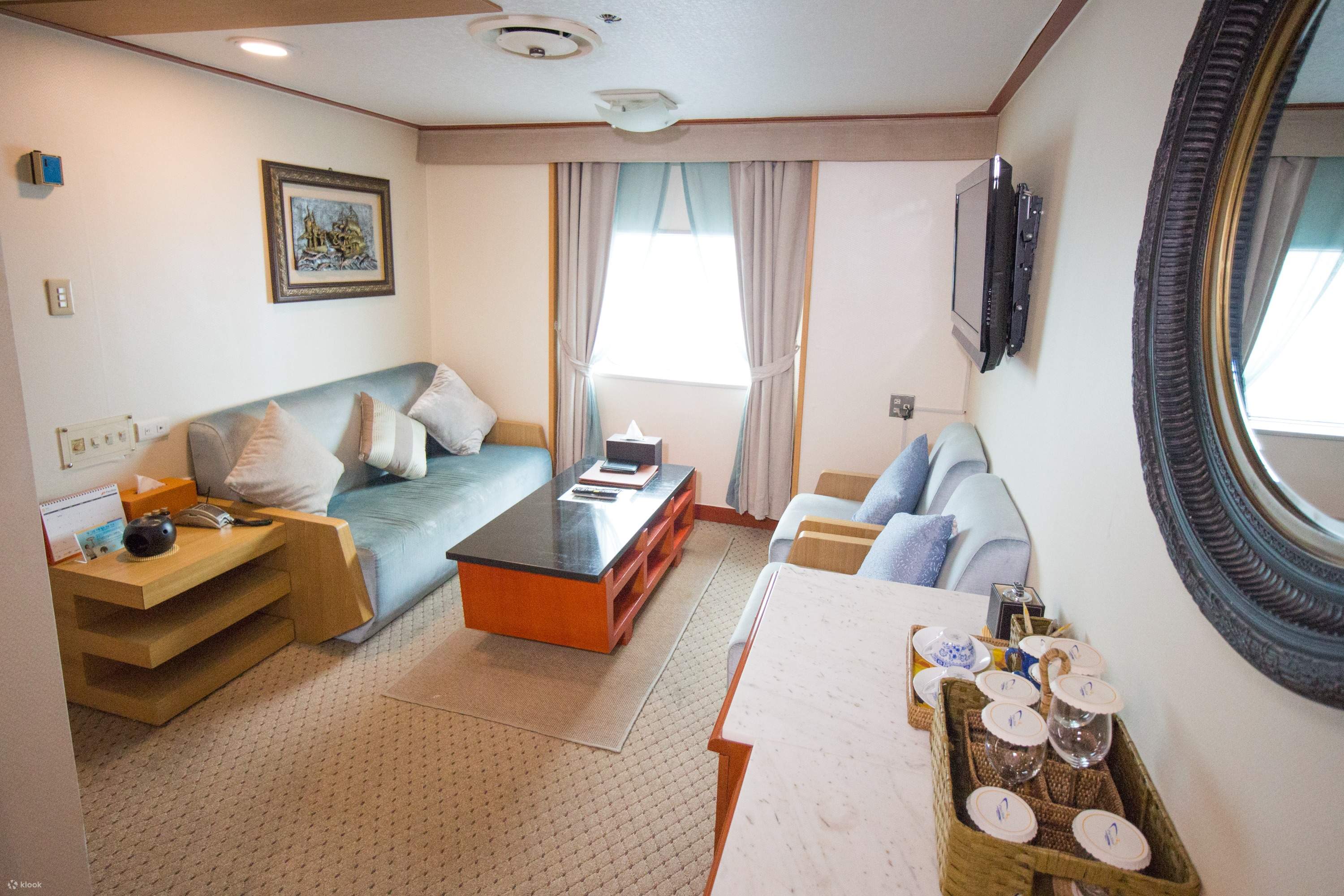 パンスタークルーズ釜山往復チケット デラックススイート